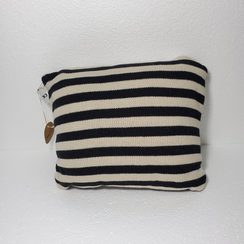 Jack + Lucy Striped Accent Throw Pillow NWT